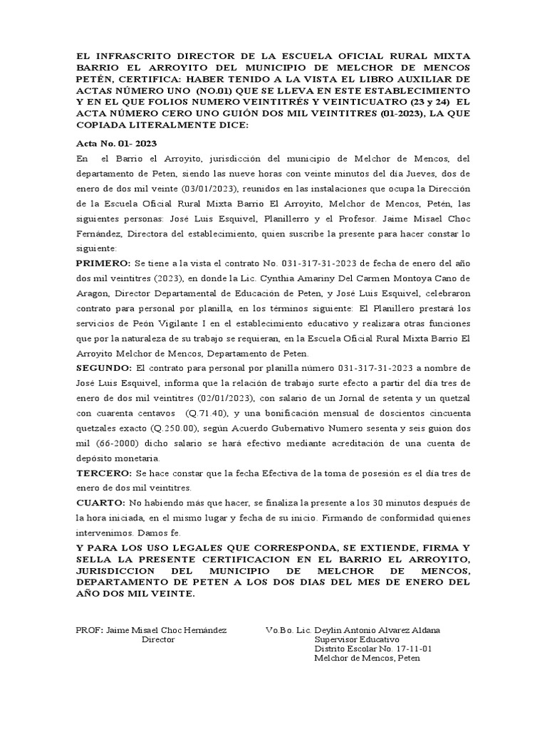Como Testar Un Documento