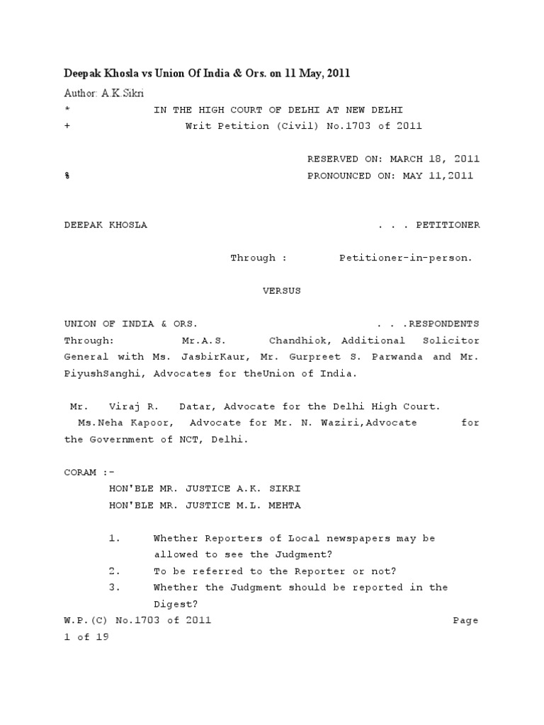 Delhi high court rules on whether caveats can be filed in criminal