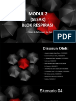 Modul 2 (Sesak) Blok Respirasi: Tutor: Dr. Rahmawati, Sp. Rad