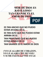 el Amor de Dios Es Maravilloso// Tan Grande Es El Amor de Dios