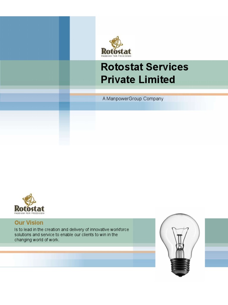 RotoStat Corporate Deck | Download Free PDF | Gujarat | Business