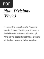 Plant Divisions (Phyla) : Wikiversity