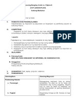 Masusing Banghay Aralin Sa Filipino 8 (Cot Lesson Plan) Ikatlong Markahan