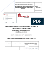 PROCEDIMIENTO VAC. DE CONCRETO - Rev. 00