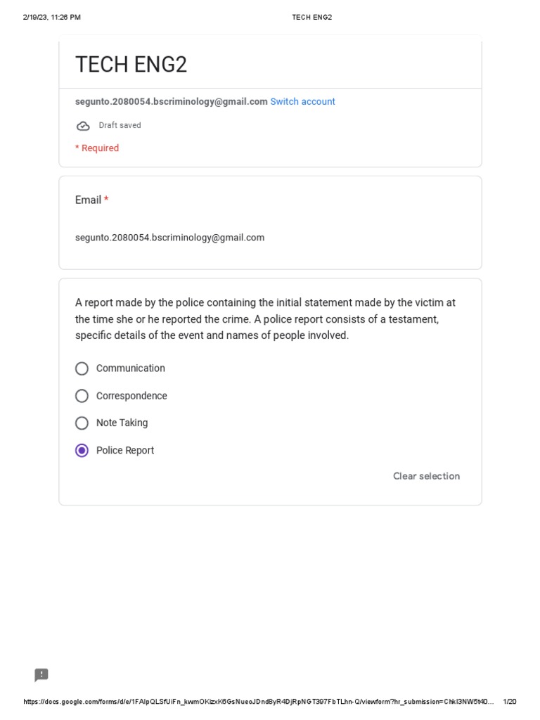 Tech Eng2 Final Exam 1 PDF Tech Eng2 Final Exam 1 PDF