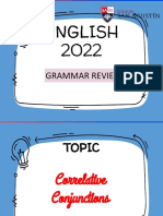 Grammar Review Classroom