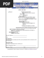 Identity Card Form