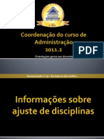 ApresentaÃ Ã o para Os Professores em 2011.2 n03 Â " Enviada No Dia 22-08-11