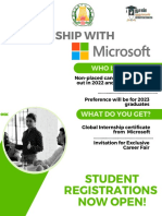 Microsoft StudentInternship Instructions