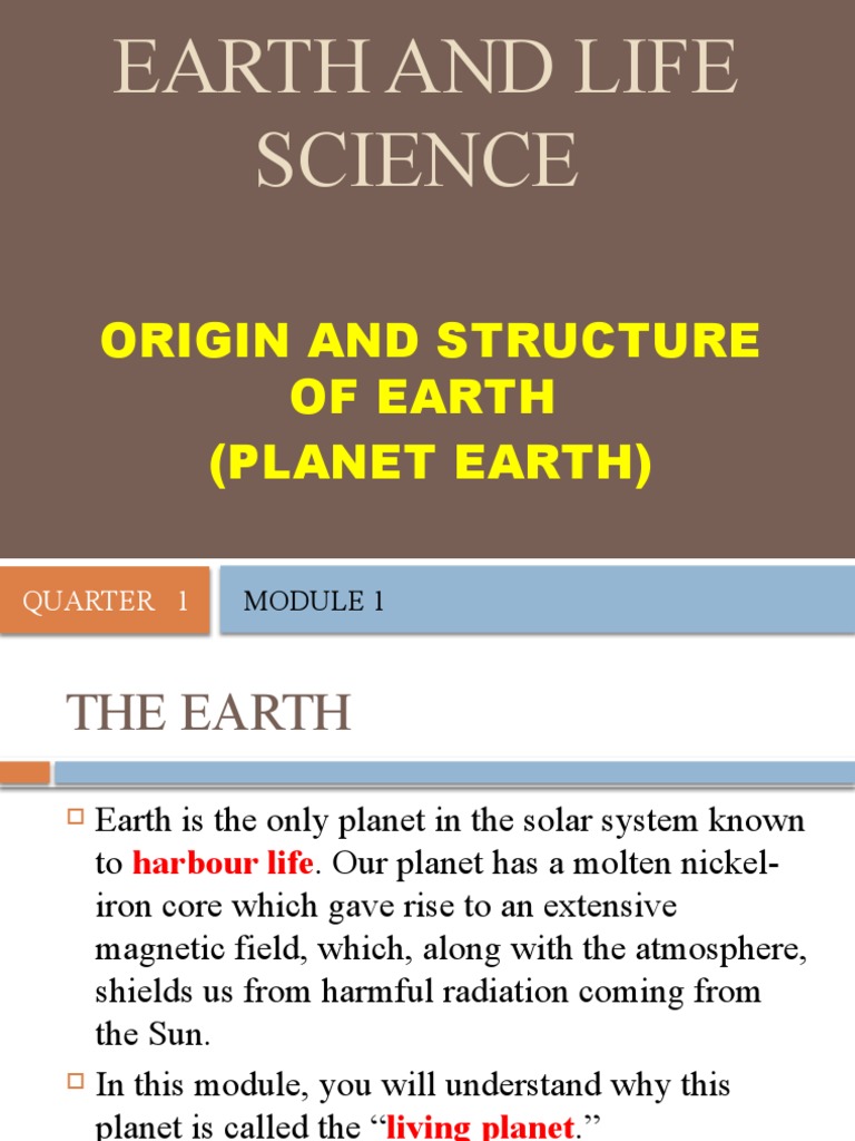 Earth: The Unique Habitable Planet | PDF | Solar System | Earth