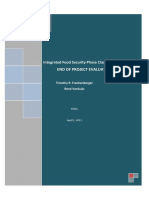 End of Project Evaluation: Integrated Food Security Phase Classification (IPC)