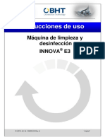 LAVADORA AUTOMATICA PARA ENDOSCOPIOS - Reprocesador automatico Endoscopia INNOVA E3