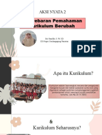 Aksi Nyata 2: Penyebaran Pemahaman Kurikulum Berubah