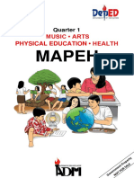 Mapeh: Music - Arts Physical Education - Health