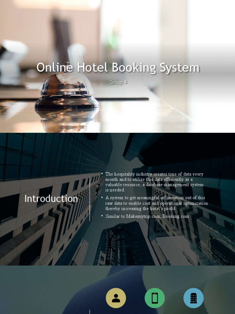 Online Hotel Booking System: Group 4 | PDF