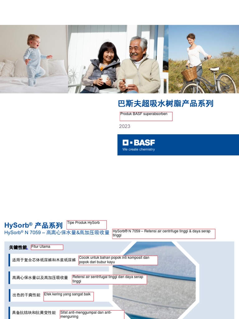 Produk Superabsorben HySorb BASF | PDF