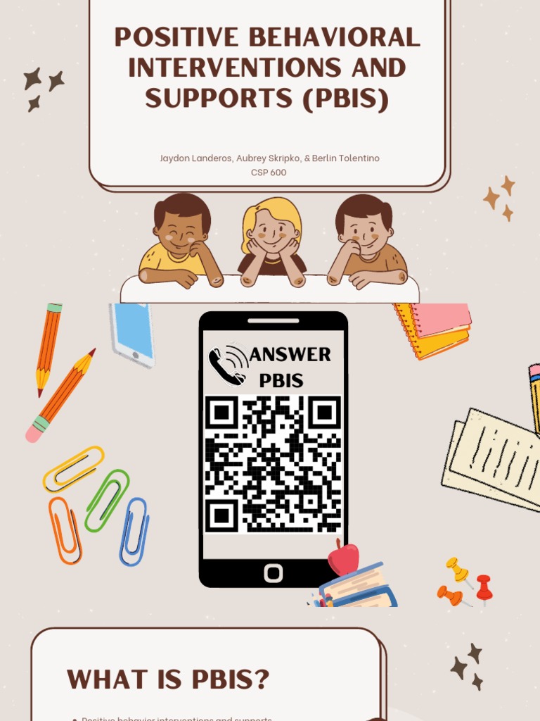 Overview of PBIS Framework | PDF | Psychological Concepts | Behavior ...