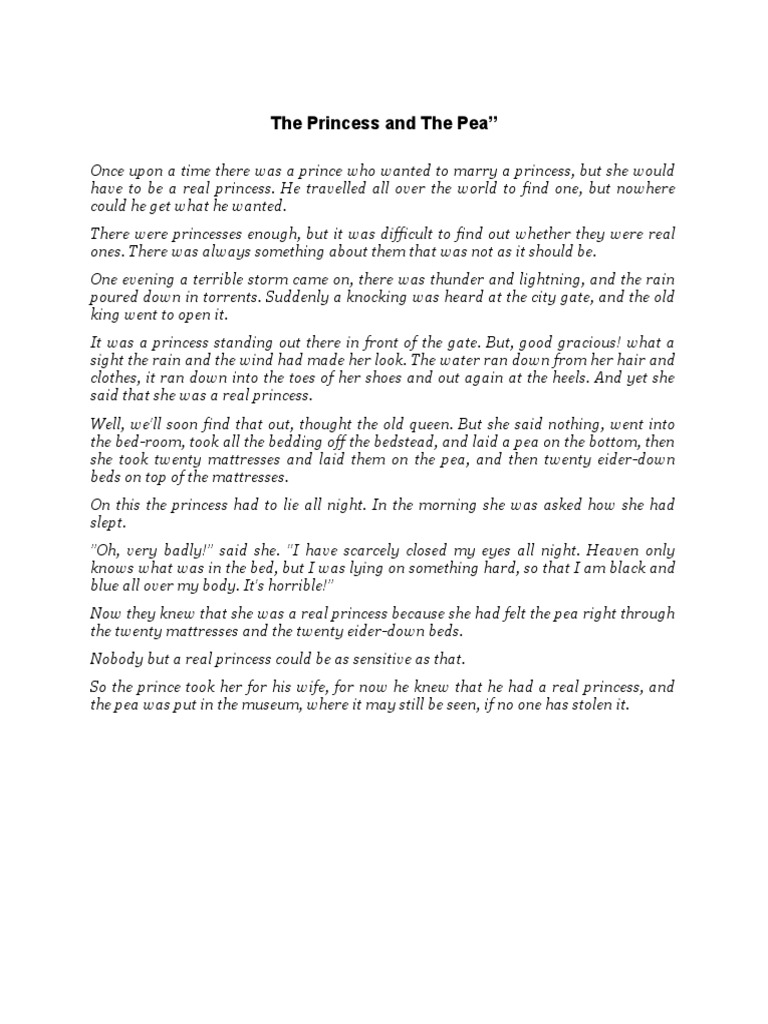 Princess And The Pea Story The Modern Day Update You Need To Read - nf7927a