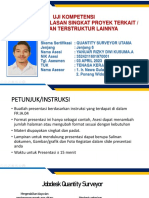 Uji Kompetensi FR - Ia.04. Penjelasan Singkat Proyek Terkait / Kegiatan Terstruktur Lainnya