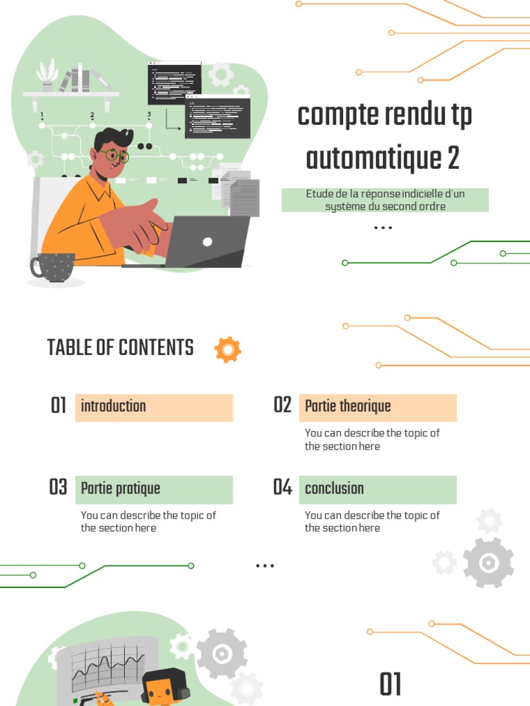 Réponse indicielle d'un système d'ordre 2 | PDF