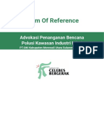 Term of Reference Deteksi Bencana Industri Nikel