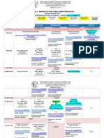 Second Quarter Regular Class Schedule - Online (Set A Subjects)