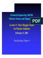 Chemical Engineering 160/260 Polymer Science and Engineering