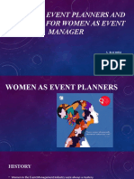 Women As Event Planners and Career For Women As Event Manager