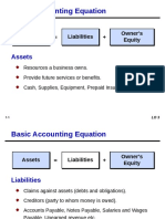 Transaction Analysis & Financial Statement