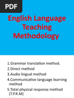 English Language Teaching Methodology