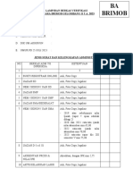 Lampiran Berkas Verifikasi Bintara Brimob Gelombang Ii T.A. 2023