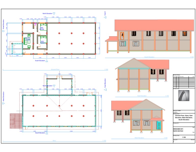 Church Building Floor Plan Design | PDF
