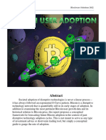 Bitcoin User Adoption Report