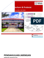 Pendahuluan Jarkom & Probstat: S1 Teknik Telekomunikasi Fakultas Teknik Elektro