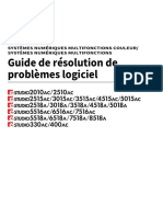 Guide de Résolution de Problèmes Logiciel: Systèmes Numériques Multifonctions Couleur/ Systèmes Numériques Multifonctions
