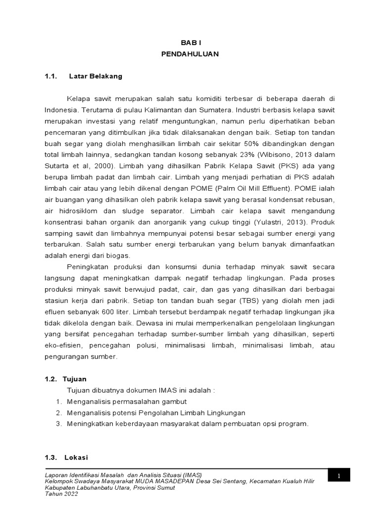 Pengelolaan Limbah Kelapa Sawit di Sei Sentang | PDF