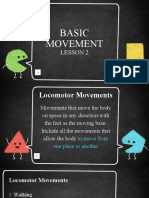 Basic Movement: Lesson 2