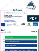 GS1 Global Healthcare Conference: EMVO/EMVS - The European State of Play