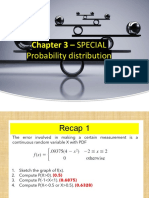 Chapter 3 - SPECIAL: Probability Distribution