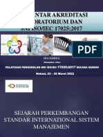 Pengantar Akreditasi Laboratorium Dan SNI ISO/IEC 17025:2017