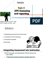 MA301 Topic 3.2 Assessing and Reporting