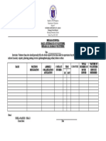 BE Form 04 Brigada Eskwela Daily Attendance Volunteers