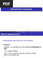 Defuzzification