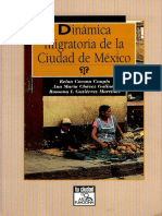 Ilmigratoria de La Ciudad de México: Dinámica