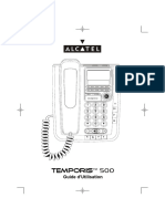 Alcatel Phone Temporis 500 Mode Emploi FR