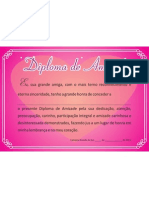 Diploma de Amizade