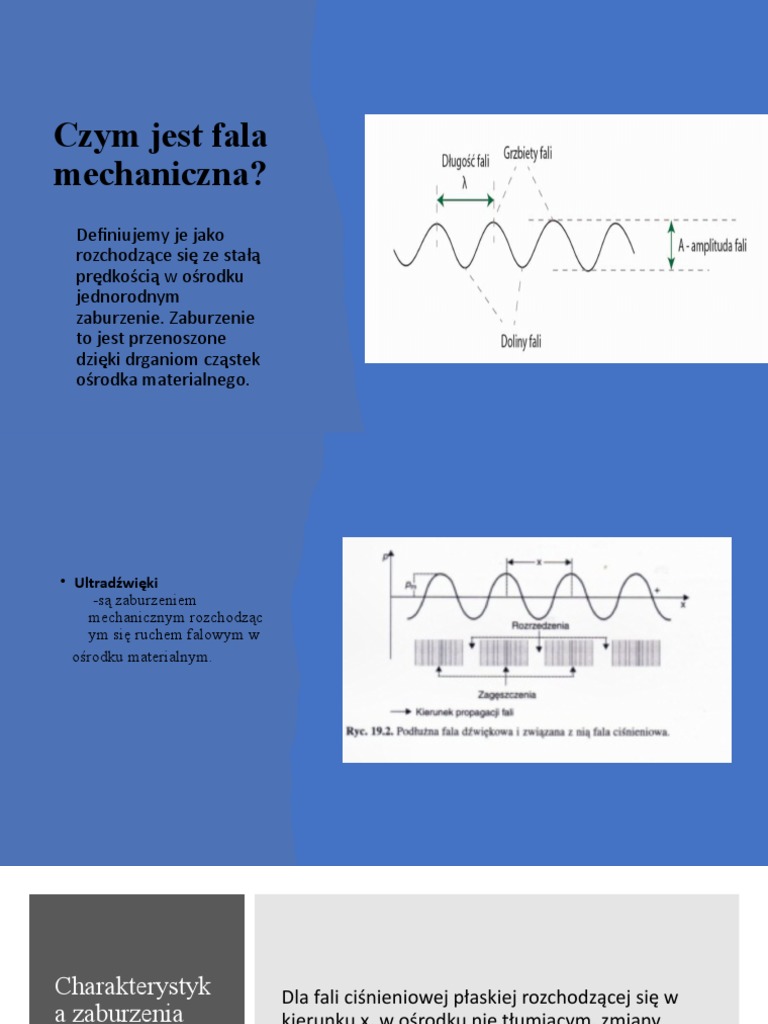 Wskaz Zdania Prawdziwe Swiatlo Jest Fala Mechaniczna Czym Jest Fala Mechaniczna? | PDF