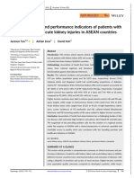 Clinical Outcomes and Performance Indicators of Patients With Kidney Failure and Acute Kidney Injuries in ASEAN Countries