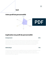 Résultats Du Test: Votre Profil de Personnalité