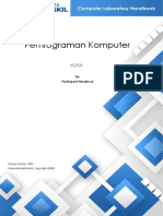 Pemrograman Komputer: Computer Laboratory Handbook